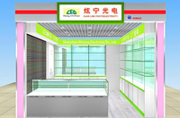 shining-led's booth in huaqiang market-5 Years Warranty,Aluminium Alloy sink,High Bay Light,High CRI,storage light